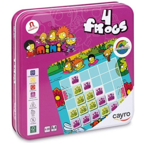 4 Frogs - juego de mesa para niños