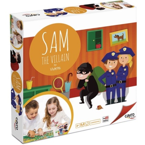 Sam the Villain (castellano) - juego de mesa para niños