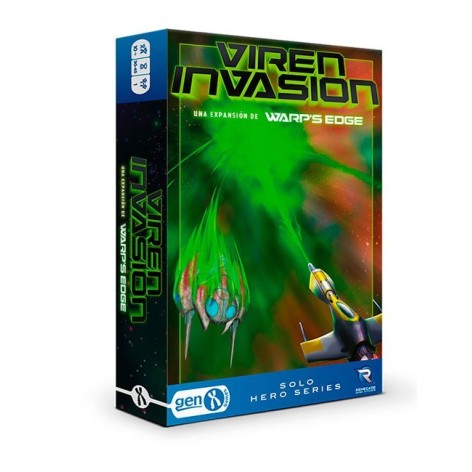 Warps Edge: Viren Invasion (castellano) - expansión juego de mesa