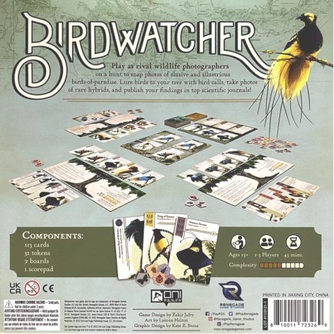 Birdwatcher - juego de cartas