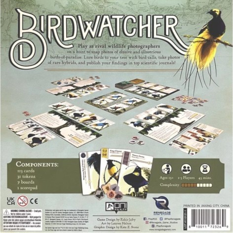 Birdwatcher - juego de cartas