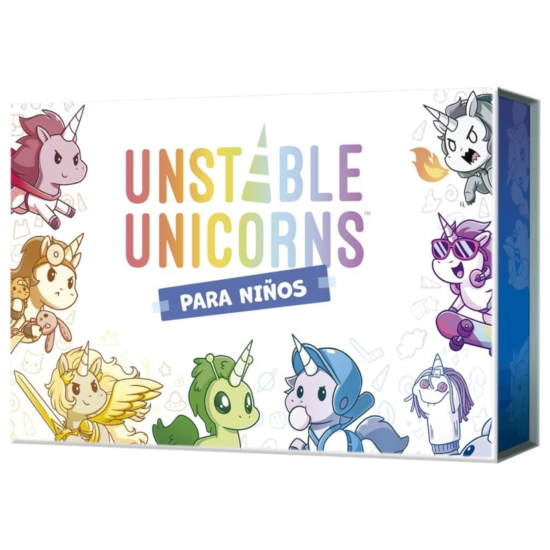 Unstable Unicorns para Niños - juego de cartas para niños