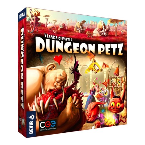 Dungeon Petz - Nueva Edicion - juego de mesa
