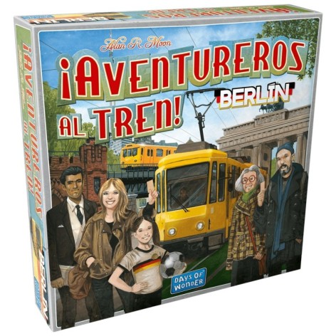 Aventureros al tren: Berlin - juego de tablero