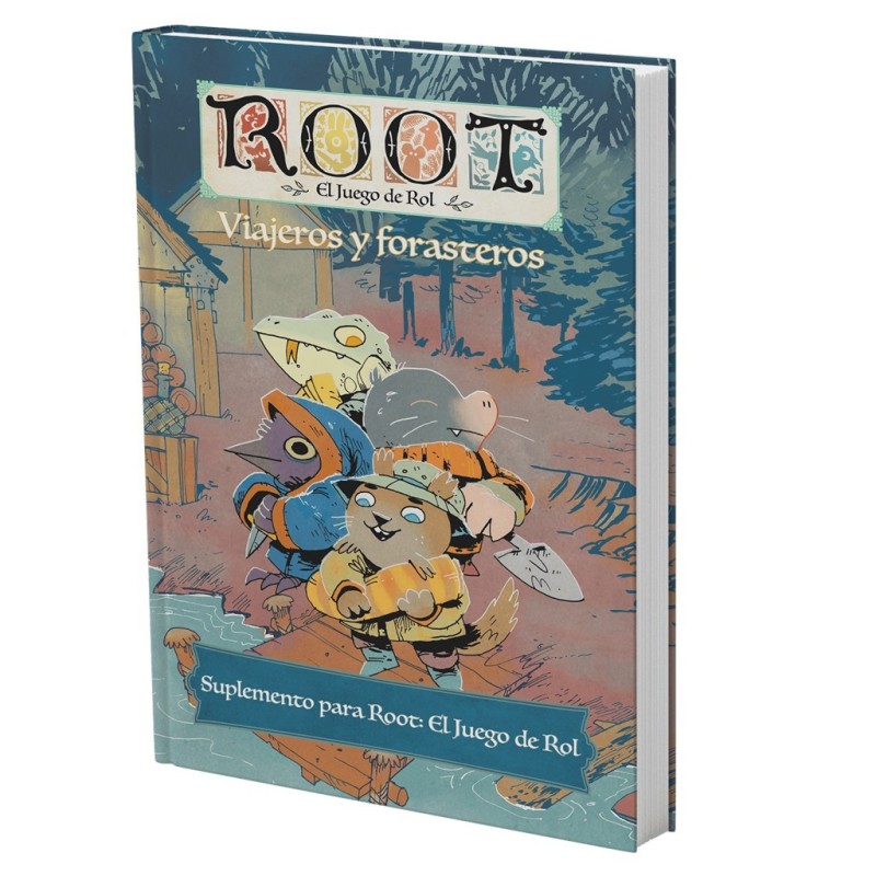 Root: el Juego de Rol - Viajeros y Forasteros - suplemento de rol