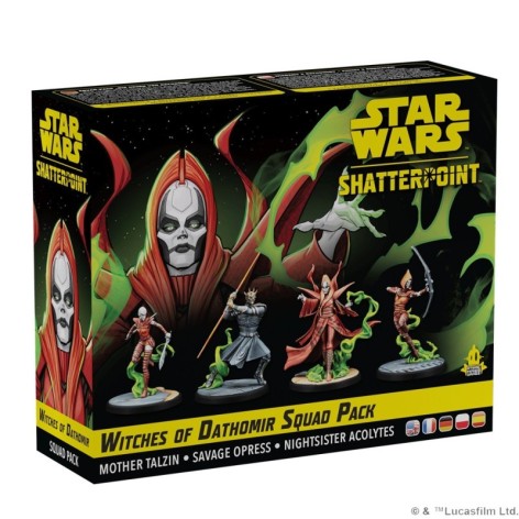 Star Wars Shatterpoint: Witches of Dathomir Squad Pack (castellano) - expansión juego de mesa