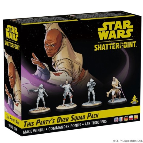Star Wars Shatterpoint: This Partys Over Squad Pack (castellano) - expansión juego de mesa