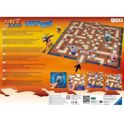 Labyrinth: Naruto Shippuden (castellano) - juego de mesa