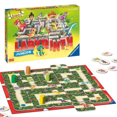 Labyrinth Junior: Dino (castellano) - juego de mesa para niños