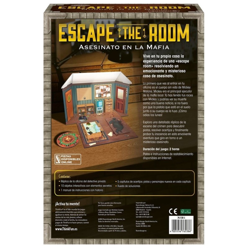 Comprar Juego Escape The Room El Secreto del Doctor Gravely