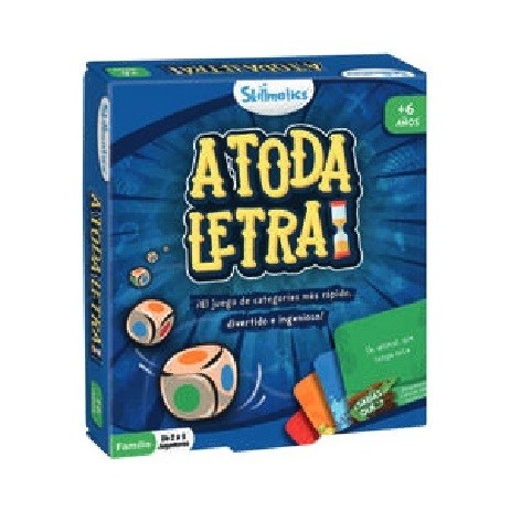 A toda Letra - juego de cartas para niños