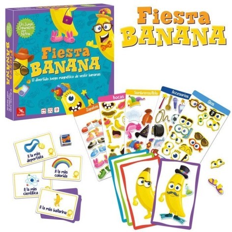 Fiesta Banana - juego de cartas para niños