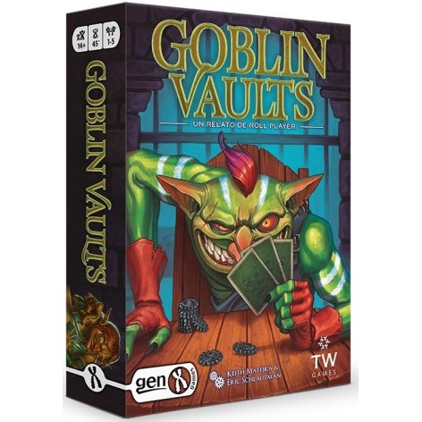 Goblin Vaults: Un relato de Roll Player - juego de cartas