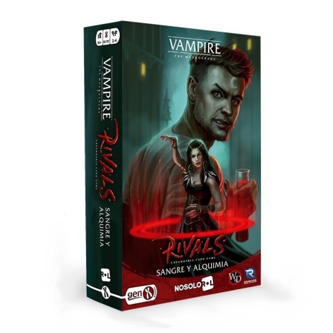 Vampire: The Masquerade - Rivals: Sangre y Alquimia (castellano) - expansión juego de cartas