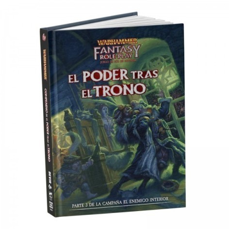 Warhammer Fantasy Roleplay: El Poder tras el Trono - Aventura - suplemento de rol