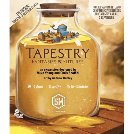 Tapestry: Fantasias y Futuros - expansión juego de mesa