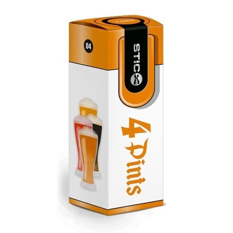 SticX Games: 4 Pints (castellano) - juego de cartas