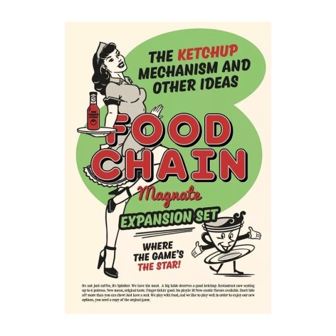 Food Chain Magnate: El Mecanismo del Ketchup (castellano) expansion juego de mesa