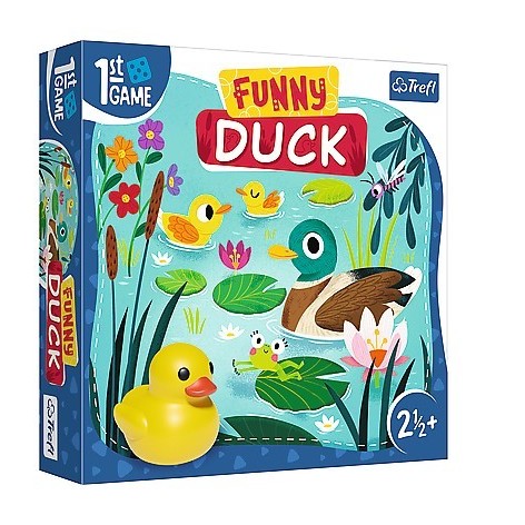 Funny Duck: Aventuras en el Estanque Azul - juego de mesa para niños