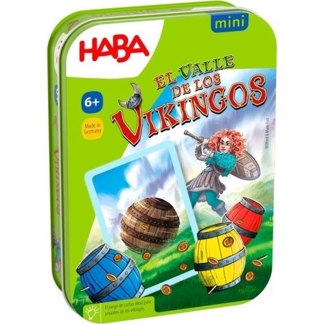 El Valle de los Vikingos - Version Mini - juego de cartas para niños