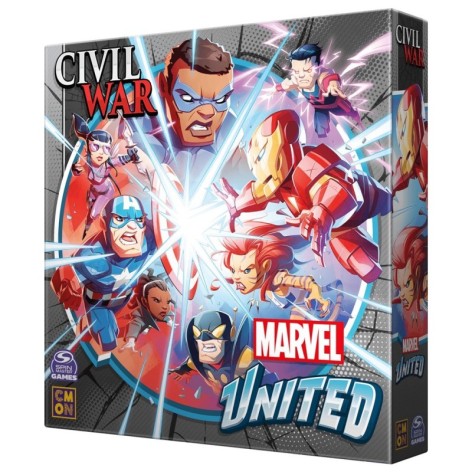 Marvel United: Civil War (castellano) - expansión juego de mesa