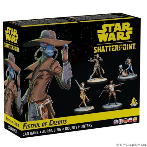 Star Wars Shatterpoint: Fistful of Credits Cad Bane Squad Pack (castellano) - expansión juego de mesa