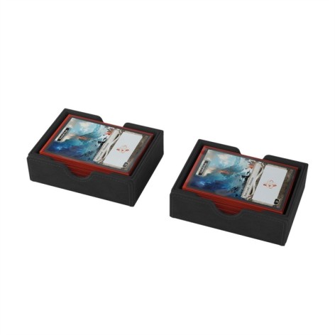 Cards Lair 400+ Negra (caja para fundas premium) - accesorio juego de mesa