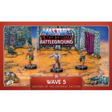 Masters of the Universe Battleground: Wave 5 Masters of the Universe Faction (castellano) - expansión juego de mesa