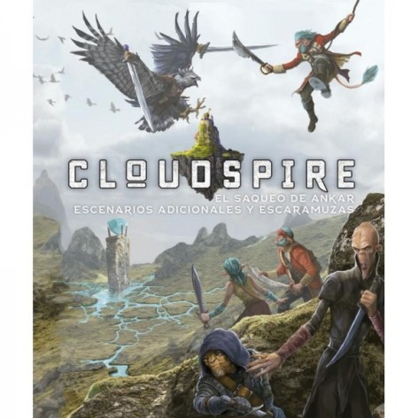 Cloudspire: El Saqueo de Ankar - Escenarios y Escaramuzas adicionales - expansión juego de mesa