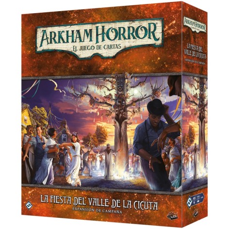 Arkham Horror: La fiesta del Valle de la Cicuta - Expansion Campaña - expansión juego de cartas