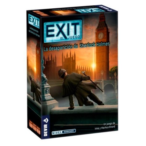 Exit: la Desaparición de Sherlock Holmes - juego de cartas