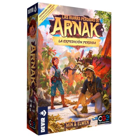 Las Ruinas Perdidas de Arnak: La Expedicion Perdida - expansión juego de mesa