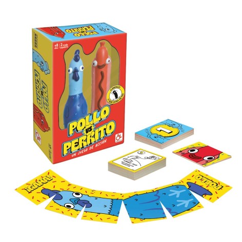 Pollo vs Perrito - Juego de cartas