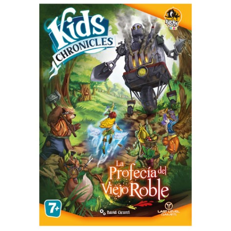 Kids Chronicles: La Profecia del Viejo Roble - juego de mesa para niños
