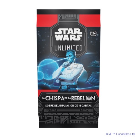 Star Wars Unlimited: La Chispa de la Rebelion - Sobre - expansión juego de cartas