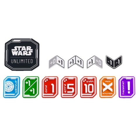 Star Wars Unlimited: La Chispa de la Rebelion - Tokens Acrilicos - Accesorio
