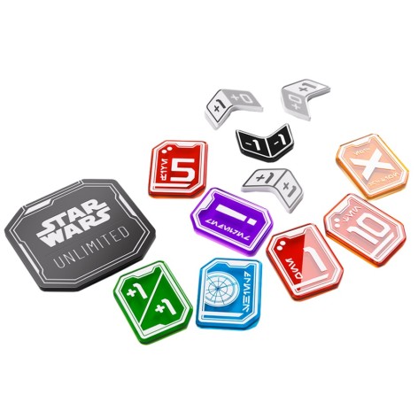 Star Wars Unlimited: La Chispa de la Rebelion - Tokens Acrilicos - Accesorio