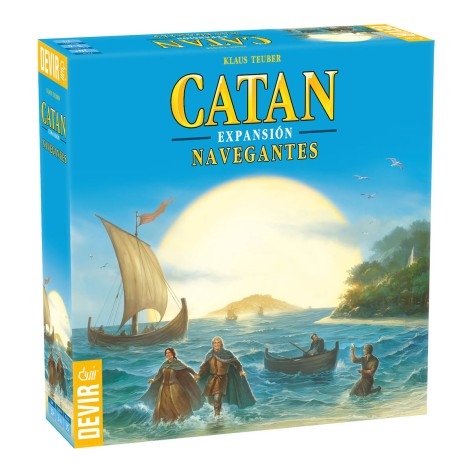 catan navegantes expansión juego de mesa