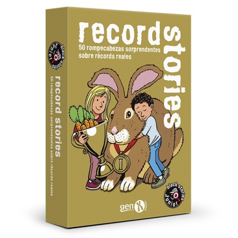 Black Stories Junior: Records Tenebrosos - juego de cartas para niños