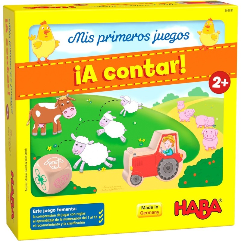 Mis Primeros Juegos: A Contar - juego de mesa para niños de Haba