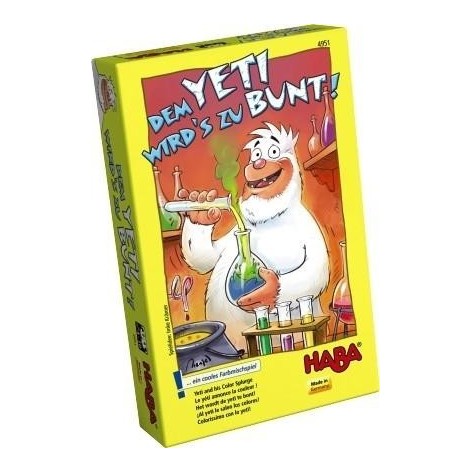 Al Yeti le salen los colores juego de mesa haba