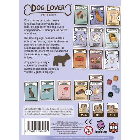 Dog Lover - juego de cartas