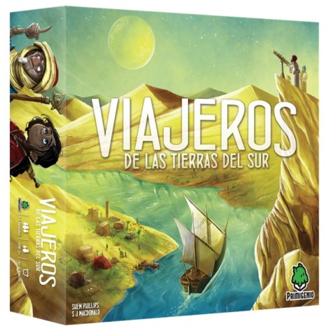 Viajeros de las Tierras del Sur - juego de mesa