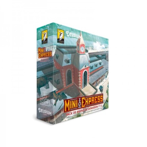 Mini Express: Pack de Mapas de Expansion 1 y 2 - expansión juego de mesa