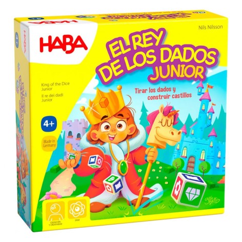 El rey de los dados Junior - Juego de mesa para niños