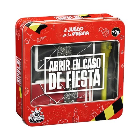 Abrir en Caso de Fiesta - juego de cartas