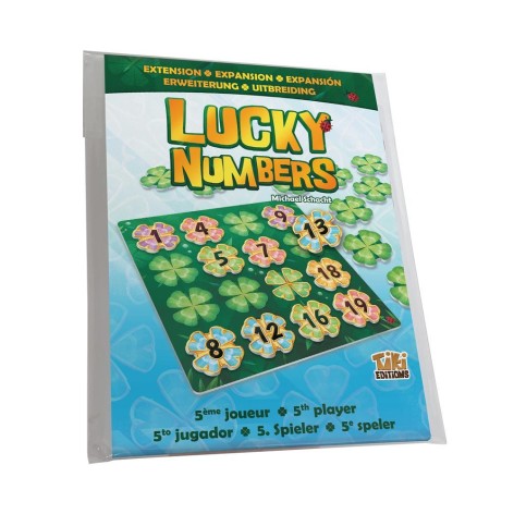 Lucky Numbers: Expansion Quinto Jugador - expansión juego de mesa