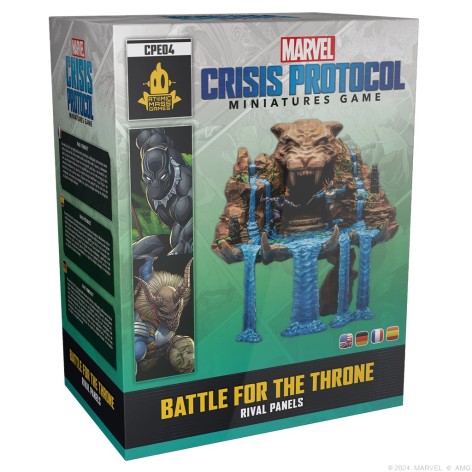 Marvel Crisis Protocol: Rival Panels. Battle for the Throne - expansión juego de mesa