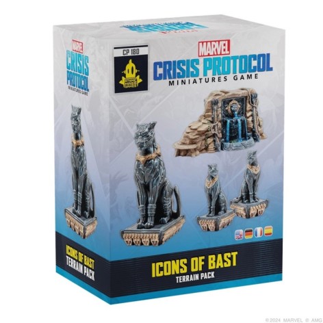 Marvel Crisis Protocol: Icons of Bast Terrain Pack - expansión juego de mesa
