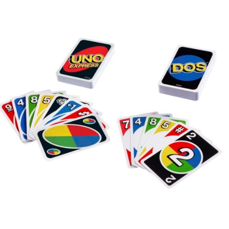 Pack: Uno y Dos Express - juego de cartas